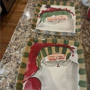 Vietri Cream Ceramic Plate